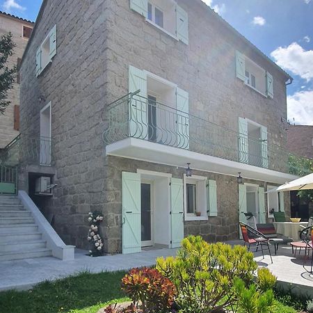 Charmant Appartement En Rez De Jardin Sartène Dış mekan fotoğraf